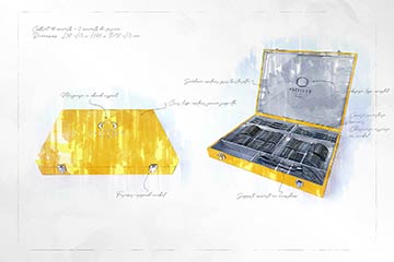 Croquis Coffret Couverts