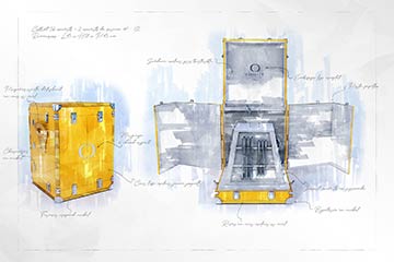 Croquis Coffret Couvert Design